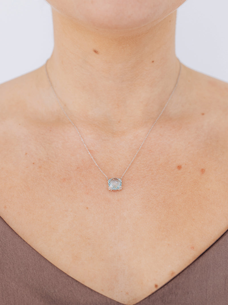Dew Drop Mini Cluster Necklace