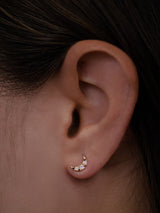 Clous D'oreilles Croissant de Lune Aztec 