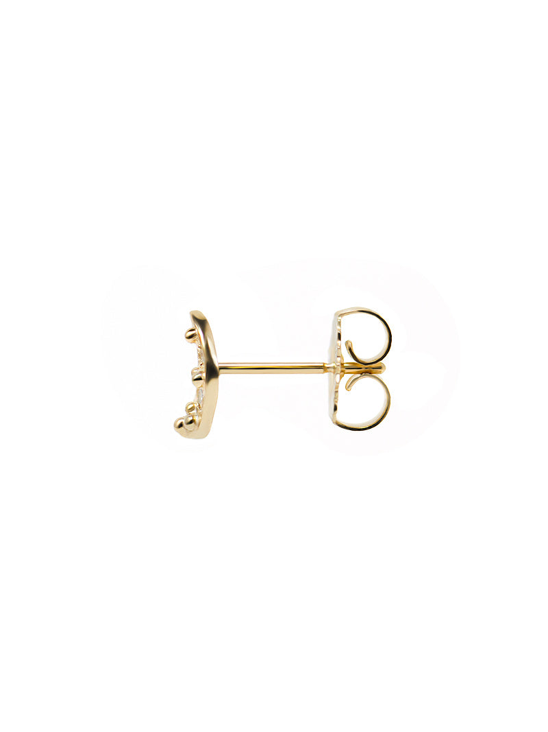 Clous D'oreilles Croissant de Lune Aztec 