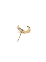 Aztec Large Moon Crescent Stud