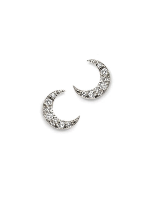 Puces d'oreilles grand croissant de lune Aztec