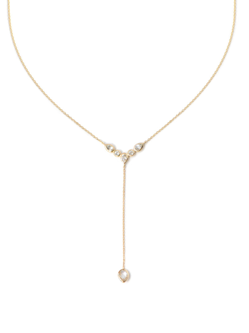 Collier en Y à lunette classique