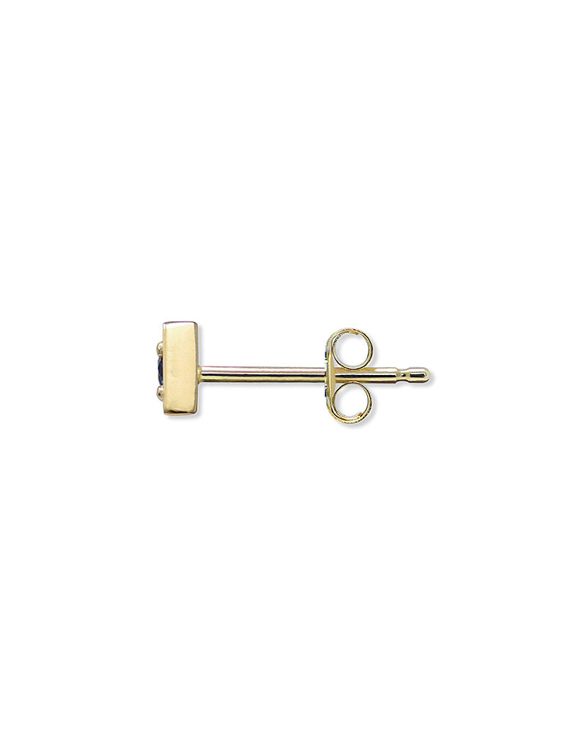Cléo Triangle Gemstone Studs