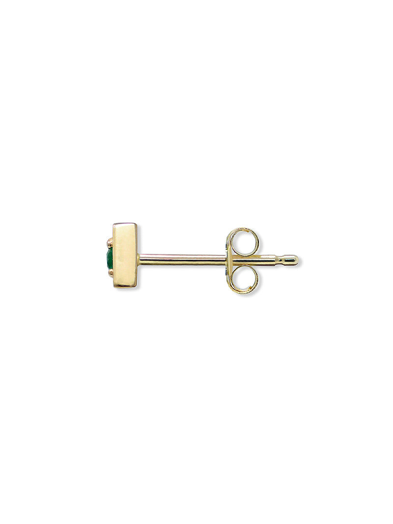 Cléo Triangle Gemstone Studs