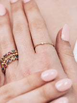 Bague Superposable Ronde Cléo
