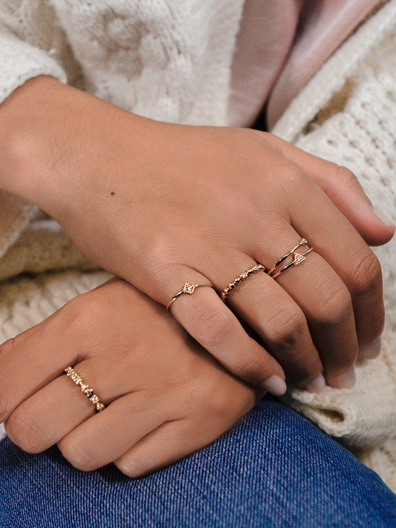 Bague Superposable Ronde Cléo