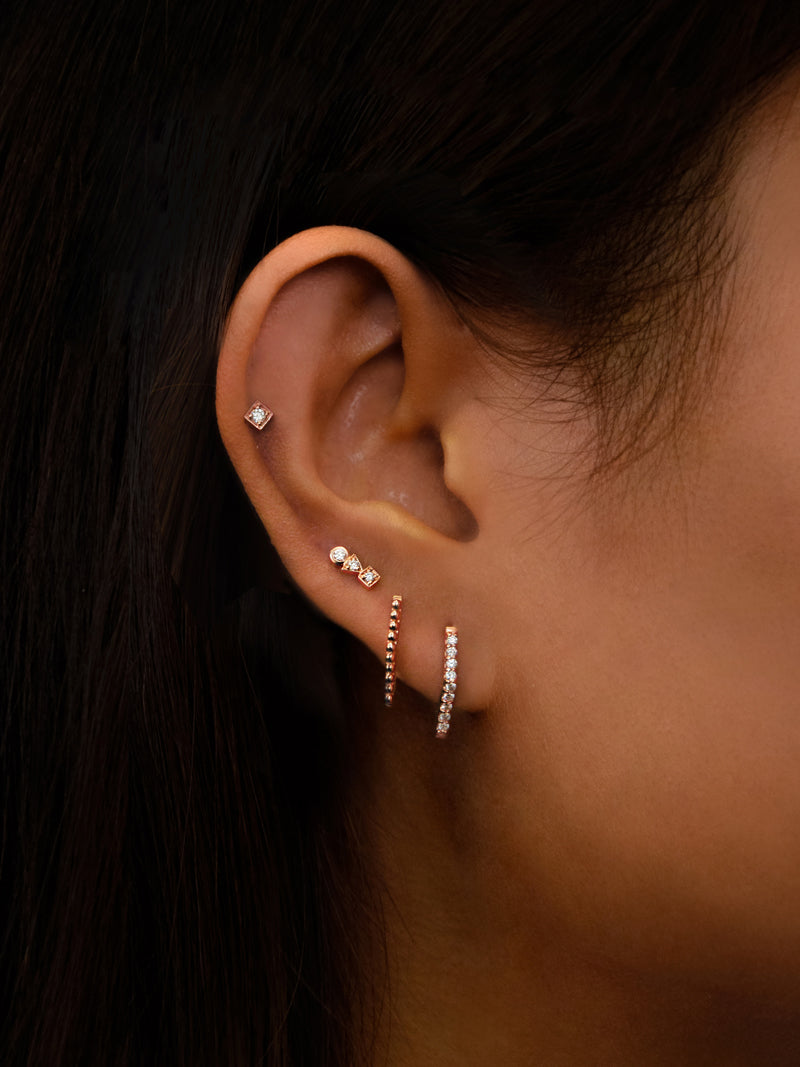 Cléo Rhombus Studs