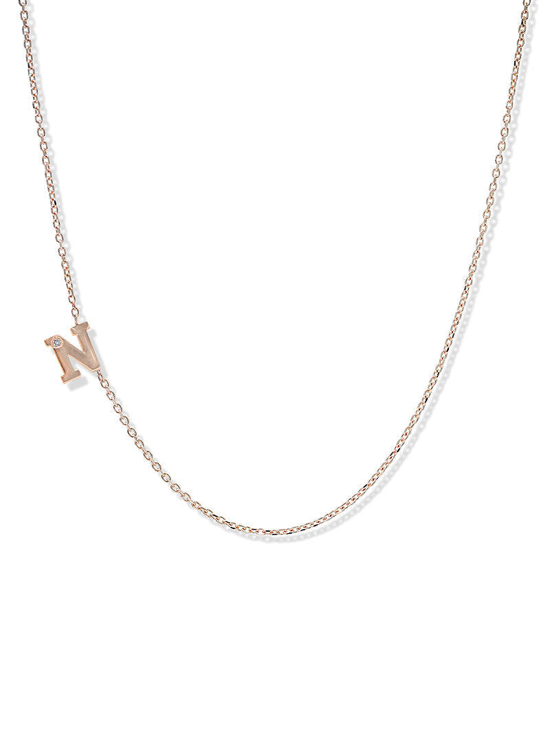 Love Letter Single Diamond Necklace