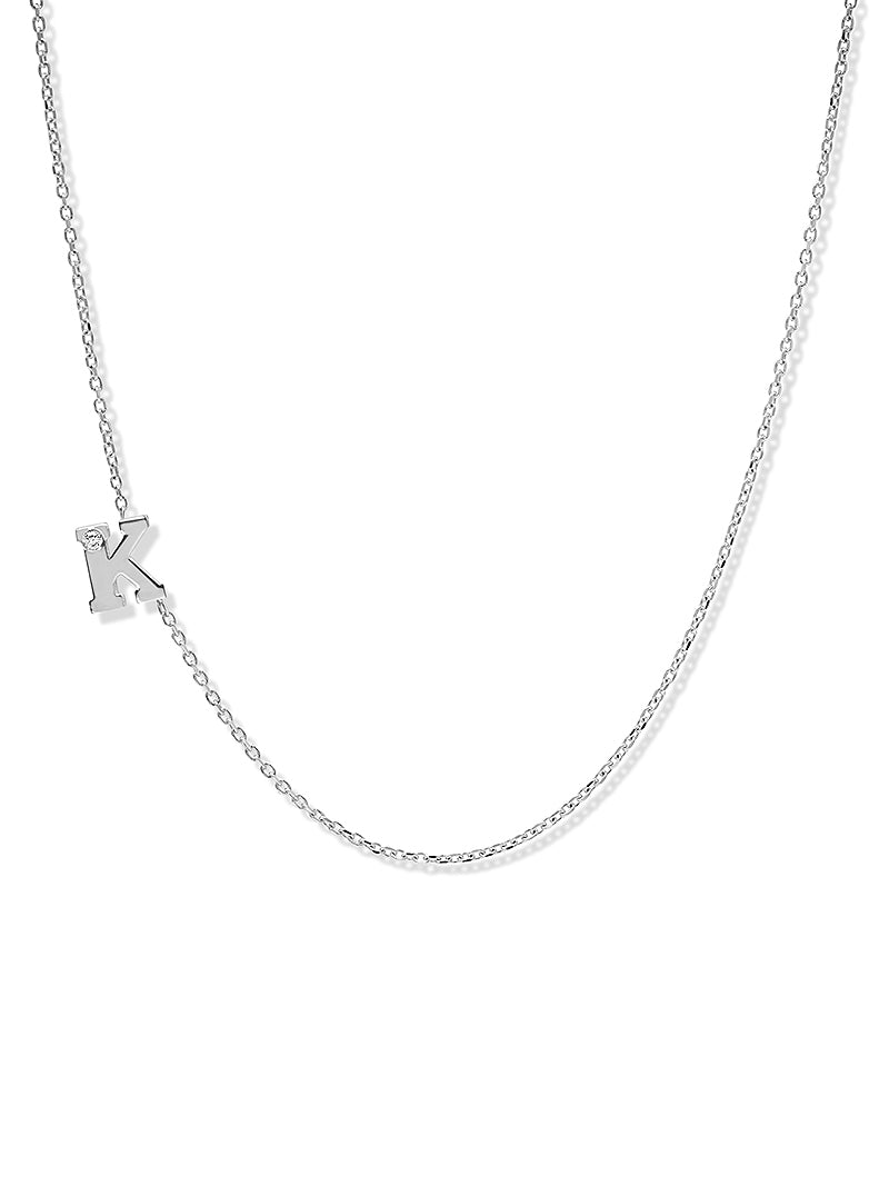 Collier Personalisable Love Letter à un Diamant