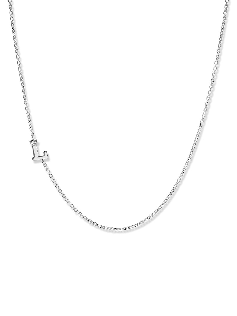 Collier Personalisable Love Letter à un Diamant