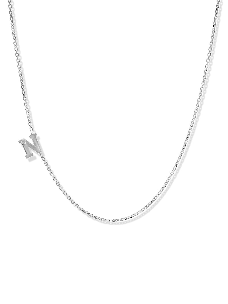 Collier Personalisable Love Letter à un Diamant
