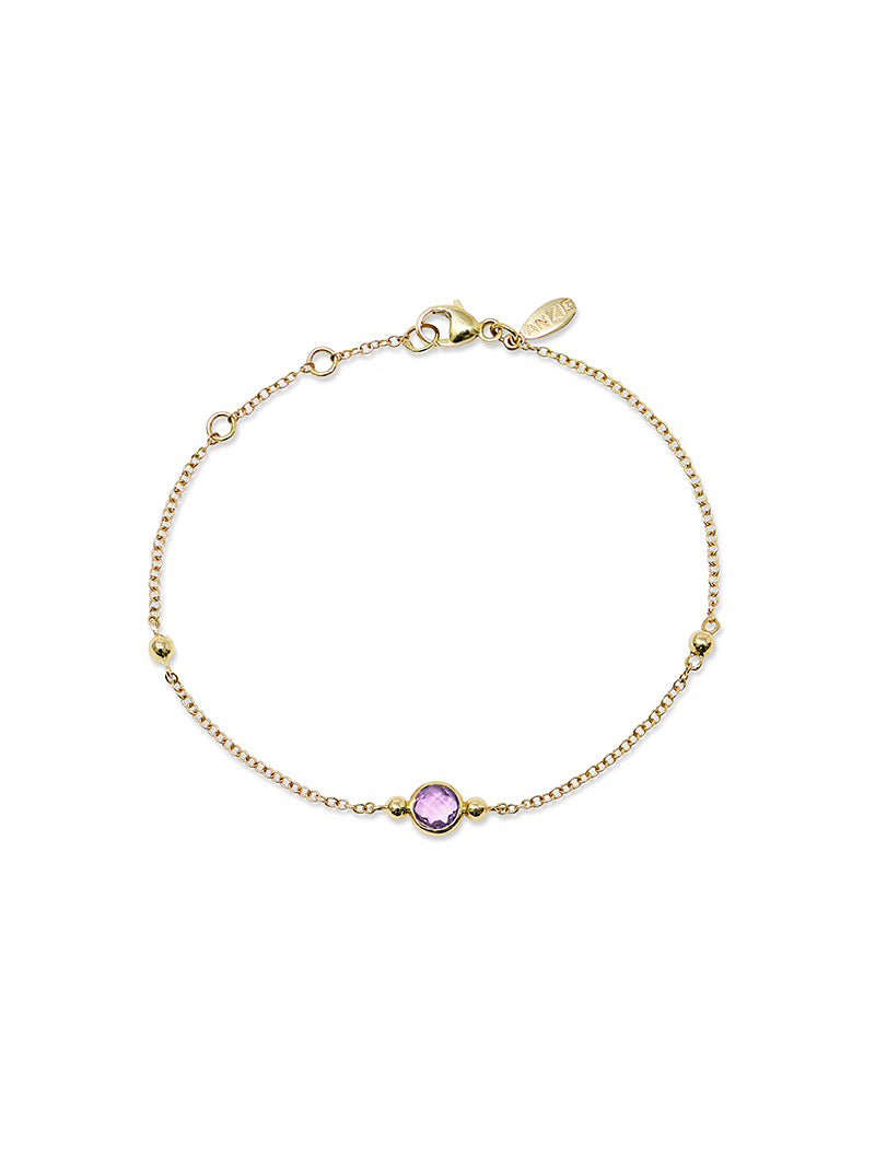 Bonheur Birthstone Bracelet