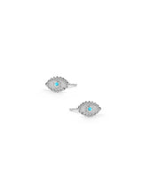 Dew Drop Evil Eye Studs