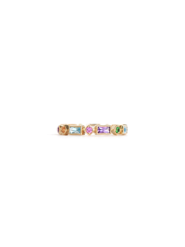 Bague Baguette Géométrique Cléo