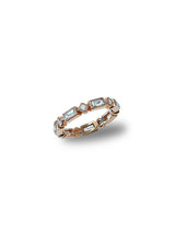 Cléo Geometric Baguette Ring