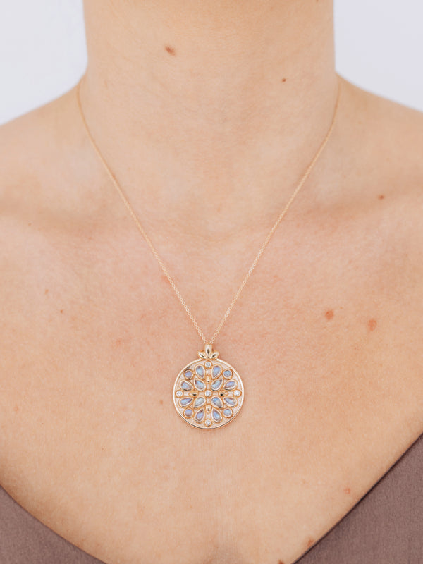 Bezel Bouquet Petal Medallion