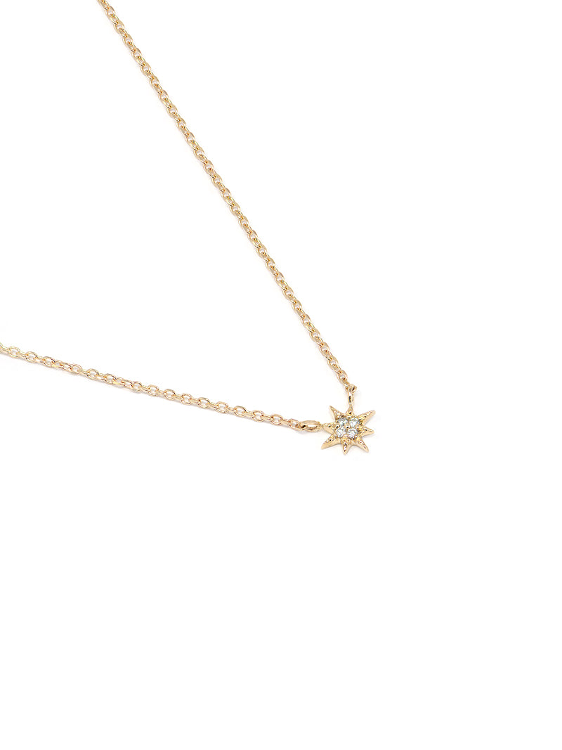 Micro Aztec North Star Necklace
