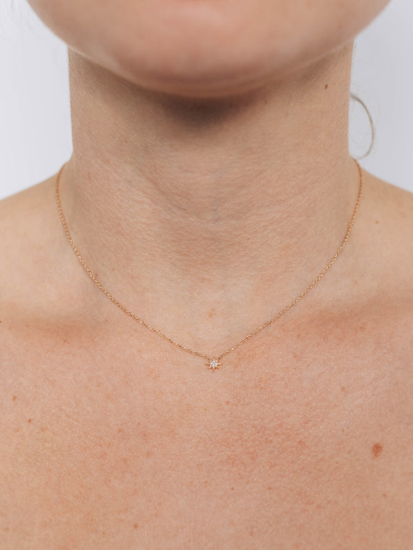 Collier Micro Étoile Polaire Aztec