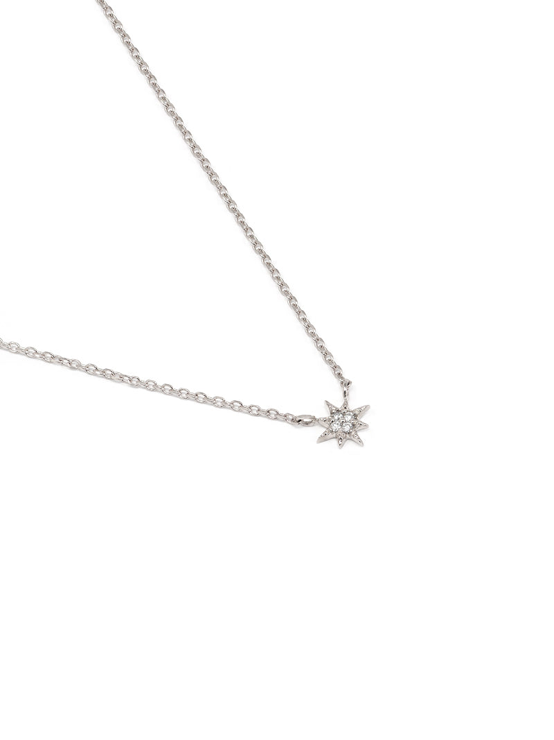 Micro Aztec North Star Necklace