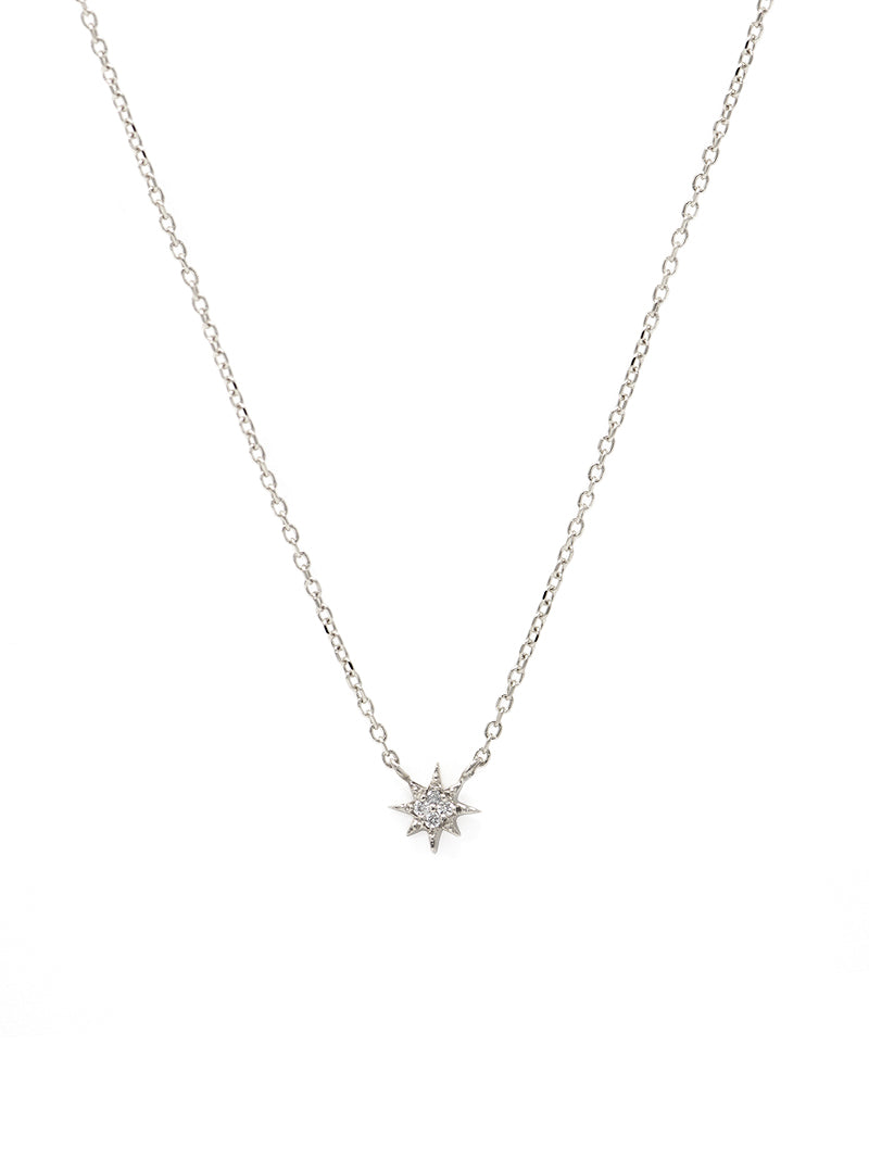 Micro Aztec North Star Necklace