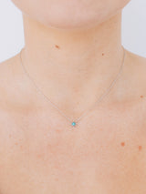 Micro Aztec Turquoise Starburst Necklace
