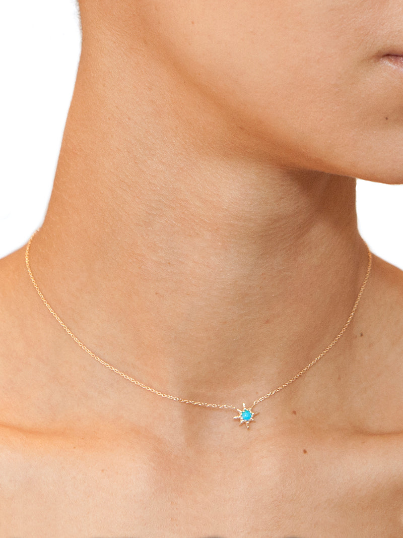 Collier Micro Éclat d’Étoiles Aztec