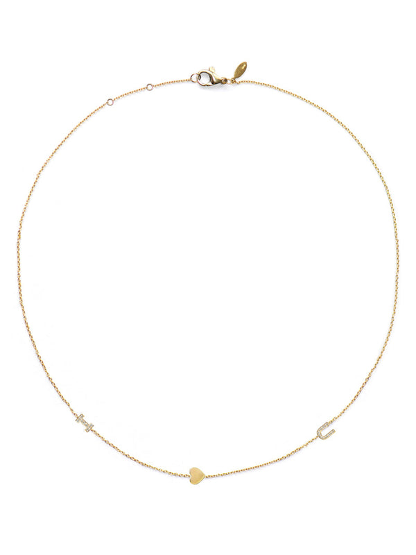 Love Letter I Heart U Necklace