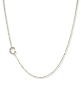 Collier Love Letter Personalisable de A à Z en Pavé