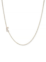 Collier Love Letter Personalisable de A à Z en Pavé