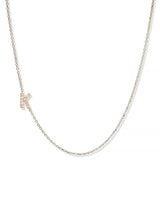 Collier Love Letter Personalisable de A à Z en Pavé