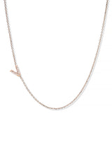 Love Letter Pavé Necklace A to Z