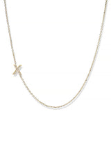 Collier Love Letter Personalisable de A à Z en Pavé
