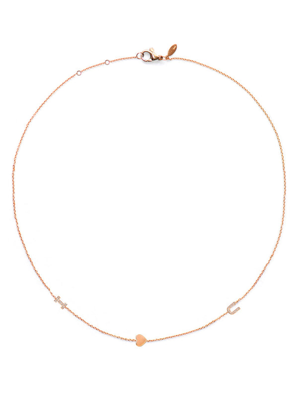Love Letter I Heart U Necklace