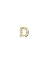 Best Sellers - Love Letter Pavé Initial Stud