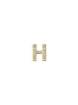 Best Sellers - Love Letter Pavé Initial Stud