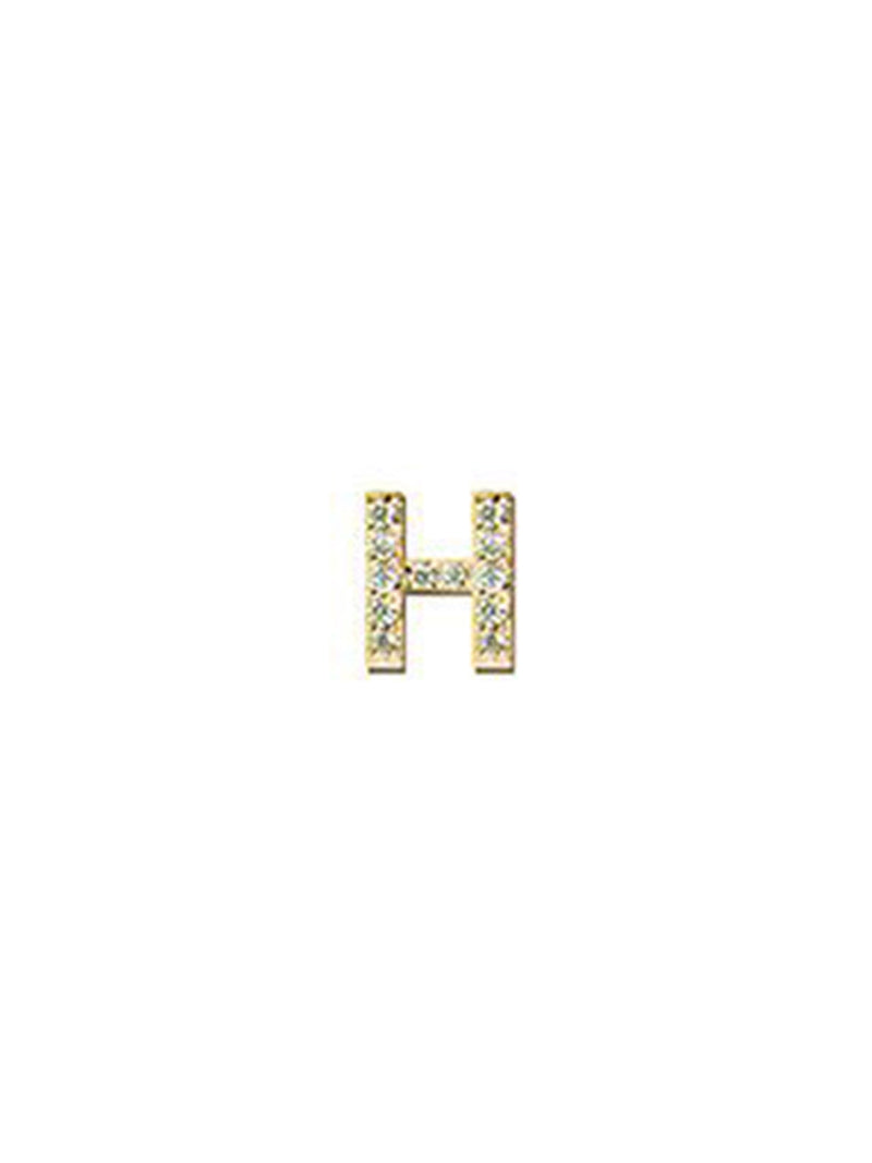 Best Sellers - Love Letter Pavé Initial Stud