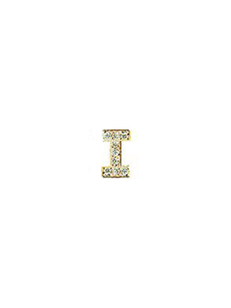 Best Sellers - Love Letter Pavé Initial Stud