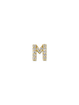 Best Sellers - Love Letter Pavé Initial Stud