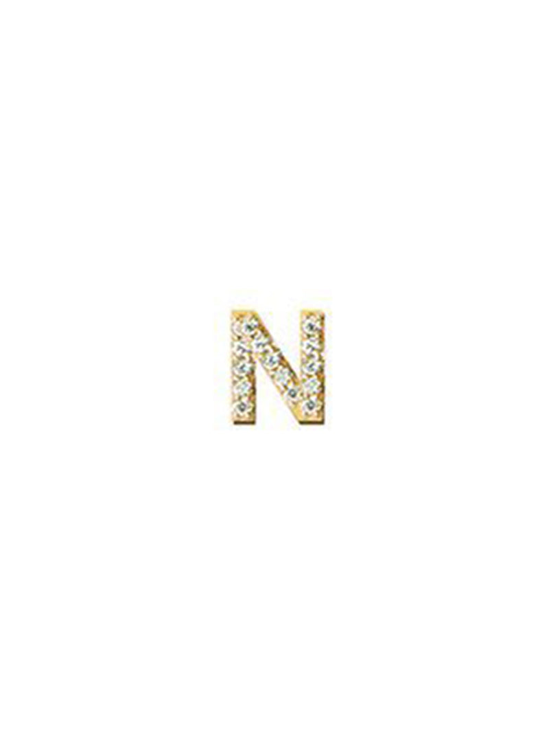 Best Sellers - Love Letter Pavé Initial Stud