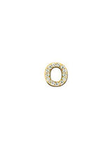 Best Sellers - Love Letter Pavé Initial Stud