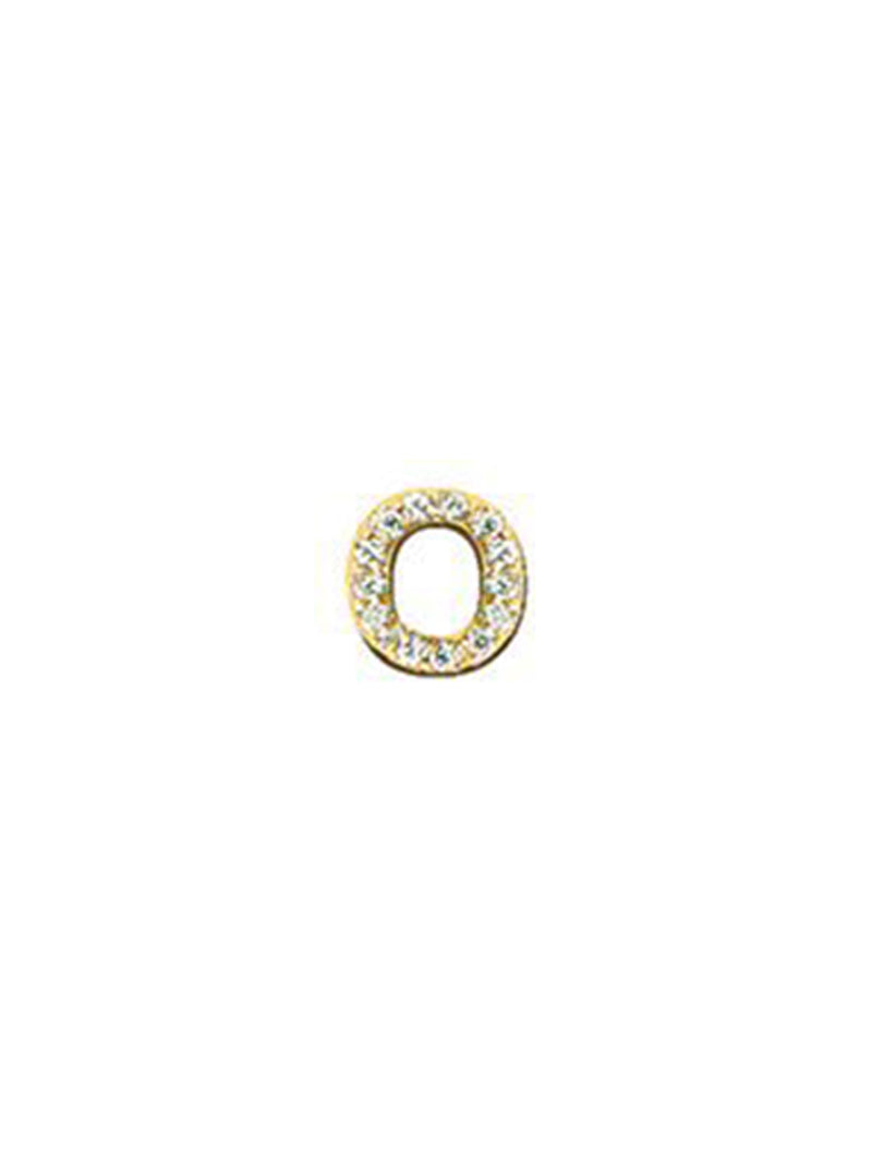 Best Sellers - Love Letter Pavé Initial Stud
