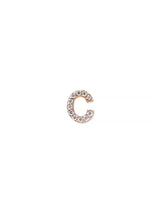 Best Sellers - Love Letter Pavé Initial Stud