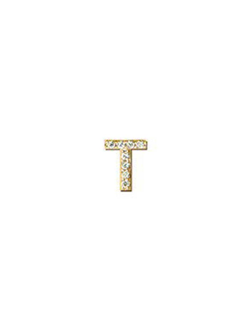 Best Sellers - Love Letter Pavé Initial Stud