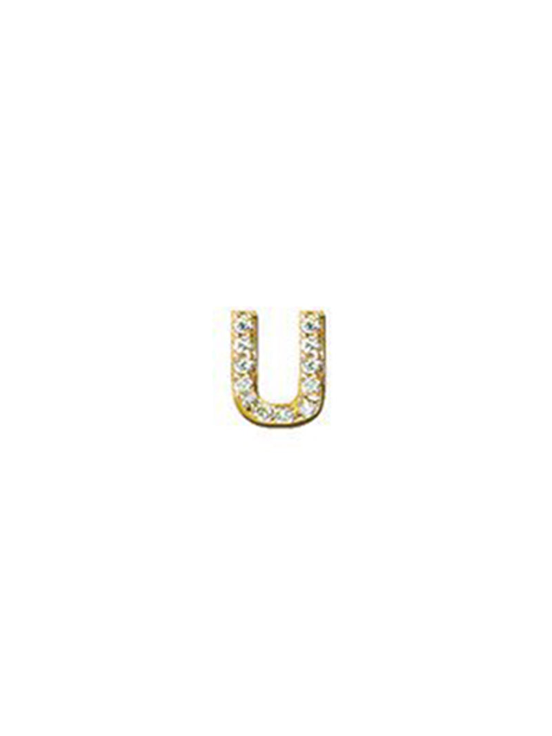 Best Sellers - Love Letter Pavé Initial Stud