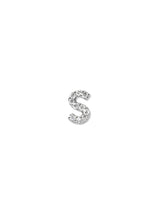 Best Sellers - Love Letter Pavé Initial Stud