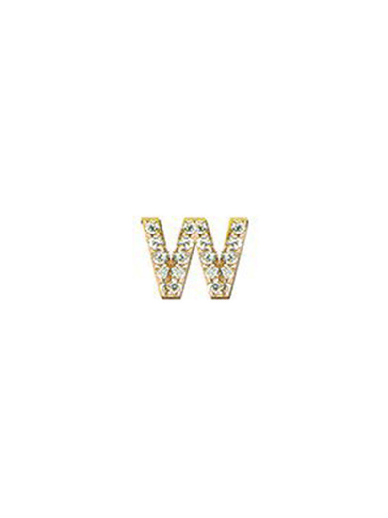 Best Sellers - Love Letter Pavé Initial Stud