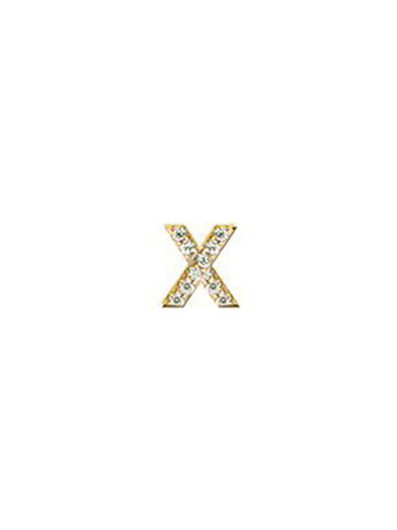 Best Sellers - Love Letter Pavé Initial Stud