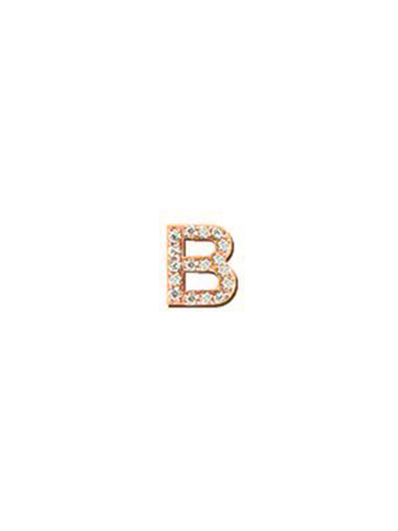 Best Sellers - Love Letter Pavé Initial Stud