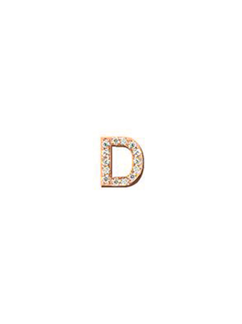Best Sellers - Love Letter Pavé Initial Stud