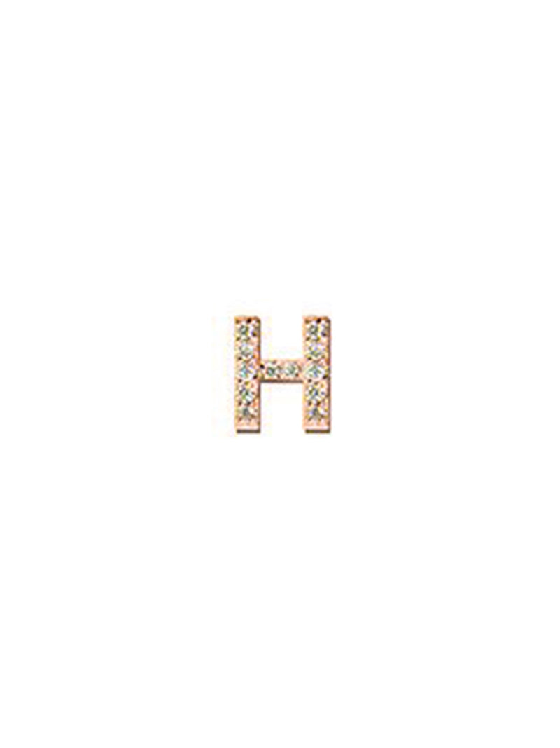 Best Sellers - Love Letter Pavé Initial Stud